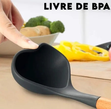 Kit Jogo 12 Peças Utensílios de Cozinha Silicone – Praticidade, Durabilidade e Elegância na Sua Cozinha!