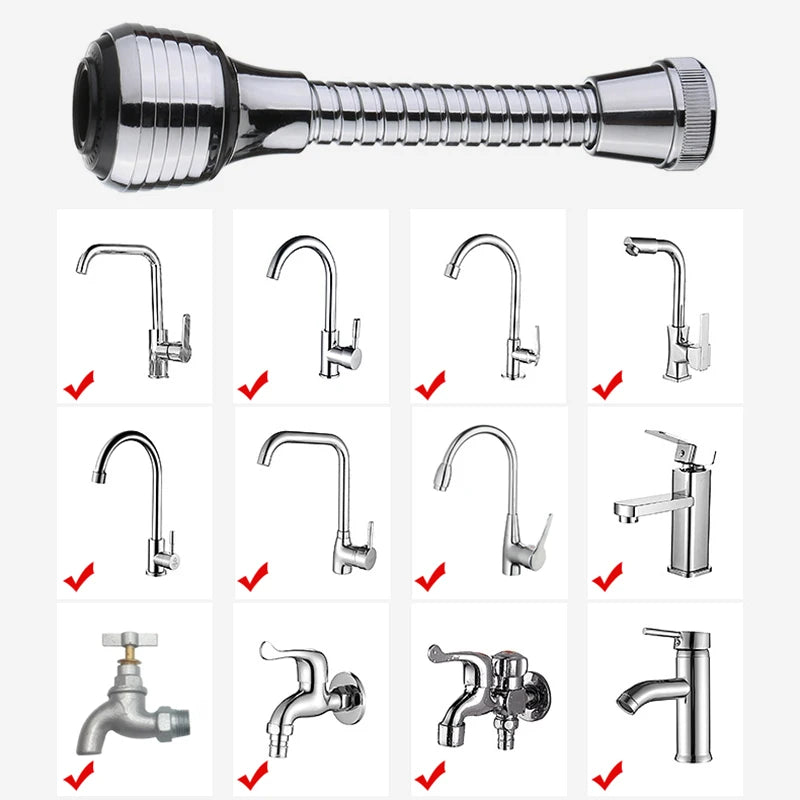 Extensor e Mangueira para torneira com alta pressão